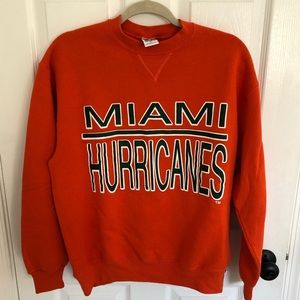 *Vintage* Miami Hurricanes sweatshirt